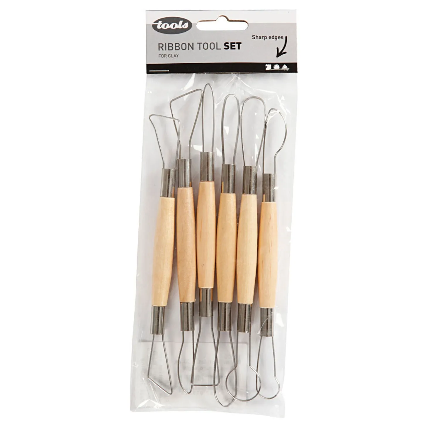 Mirretes Set Scherpe Kanten, 6st.