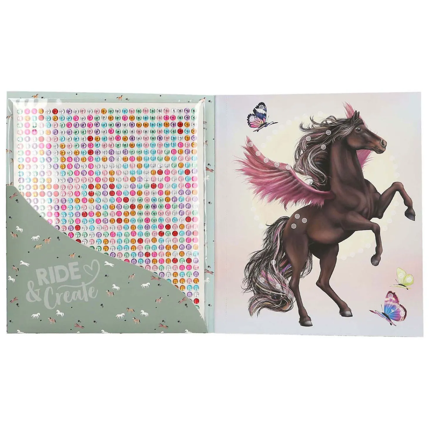 Miss Melody Create Your Diamond Picture Stickerboek