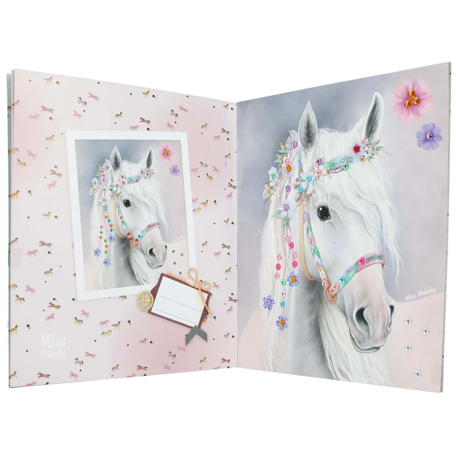 Miss Melody Create Your Diamond Picture Stickerboek