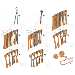 Miss Melody DIY Paardenmanen Vlechten