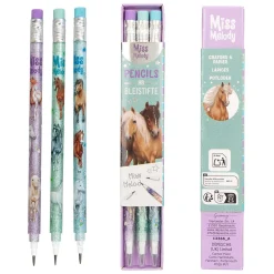 Miss Melody Doorschuif Potloden, 3st.