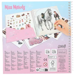 Miss Melody Dress me Up - Stickerboek