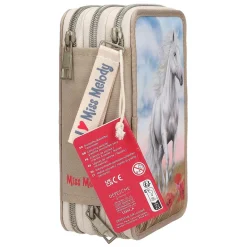 Miss Melody 3-vaks etui POPPYSAND