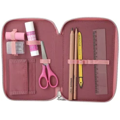Miss Melody 3-vaks Etui Roze