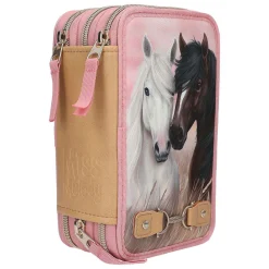 Miss Melody 3-vaks Gevulde Etui Dusty Rose