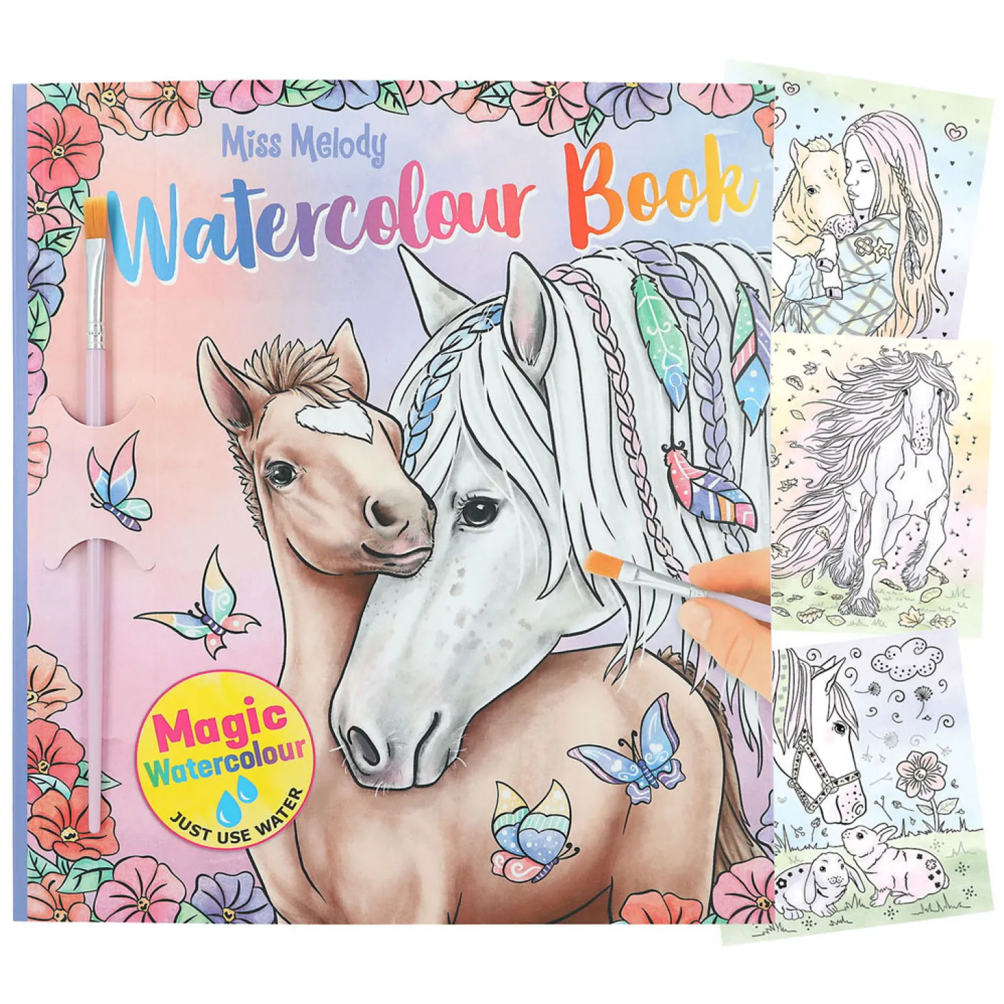 Miss Melody Water Kleurboek
