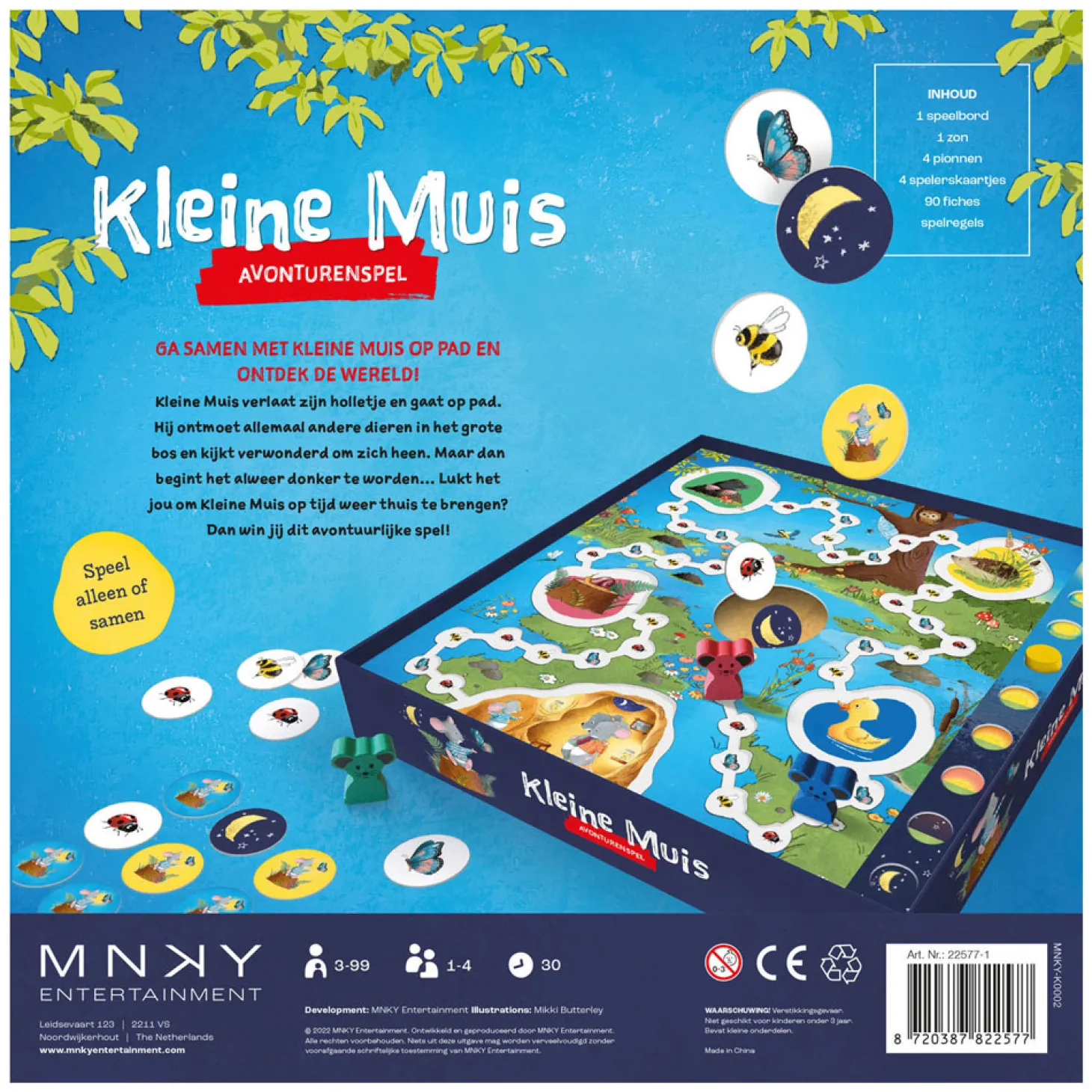 Mnky - Kleine Muis Bordspel