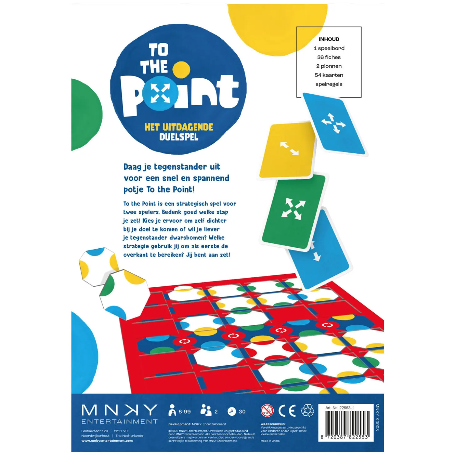 Mnky - To The Point Bordspel