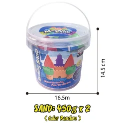 Modelling Zand in Opbergbox, 2 x 450 gram