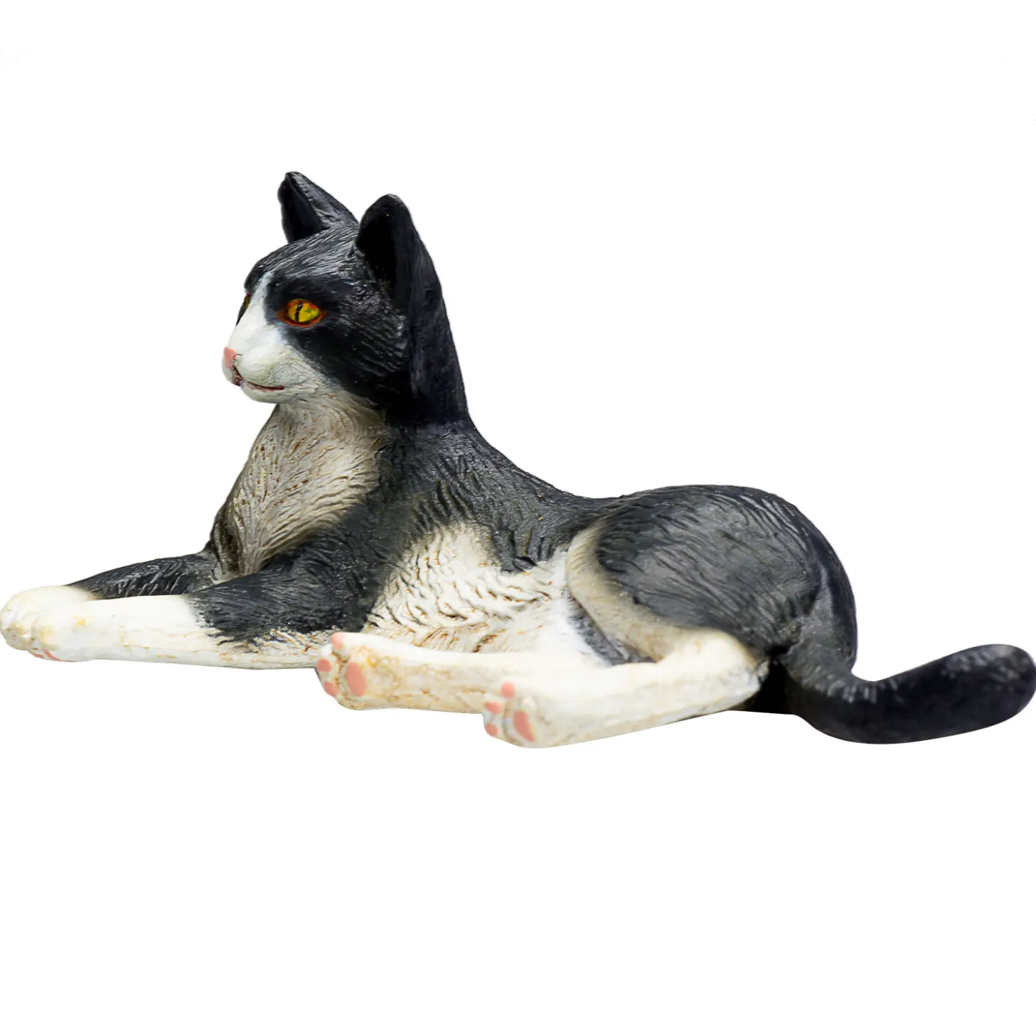 Mojo Farmland Liggende Kat Zwart/Wit - 387367