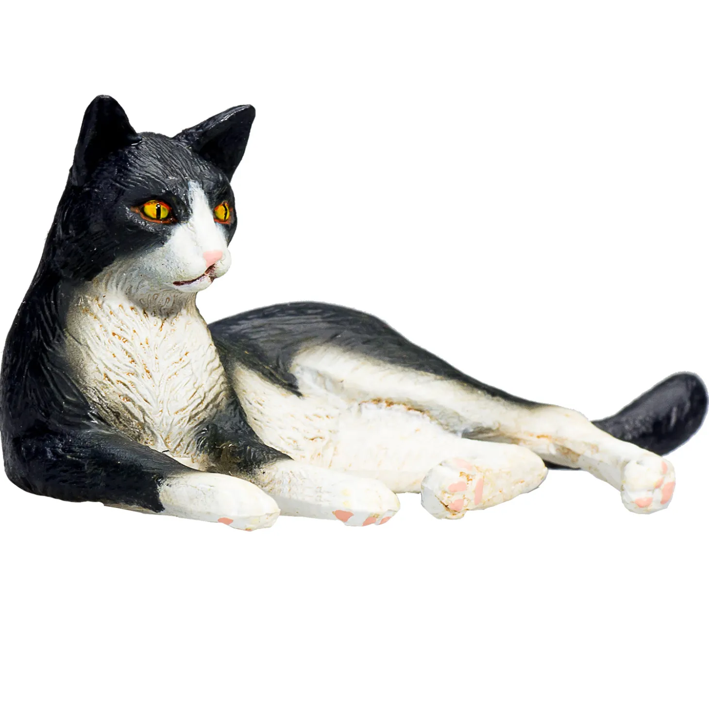 Mojo Farmland Liggende Kat Zwart/Wit - 387367