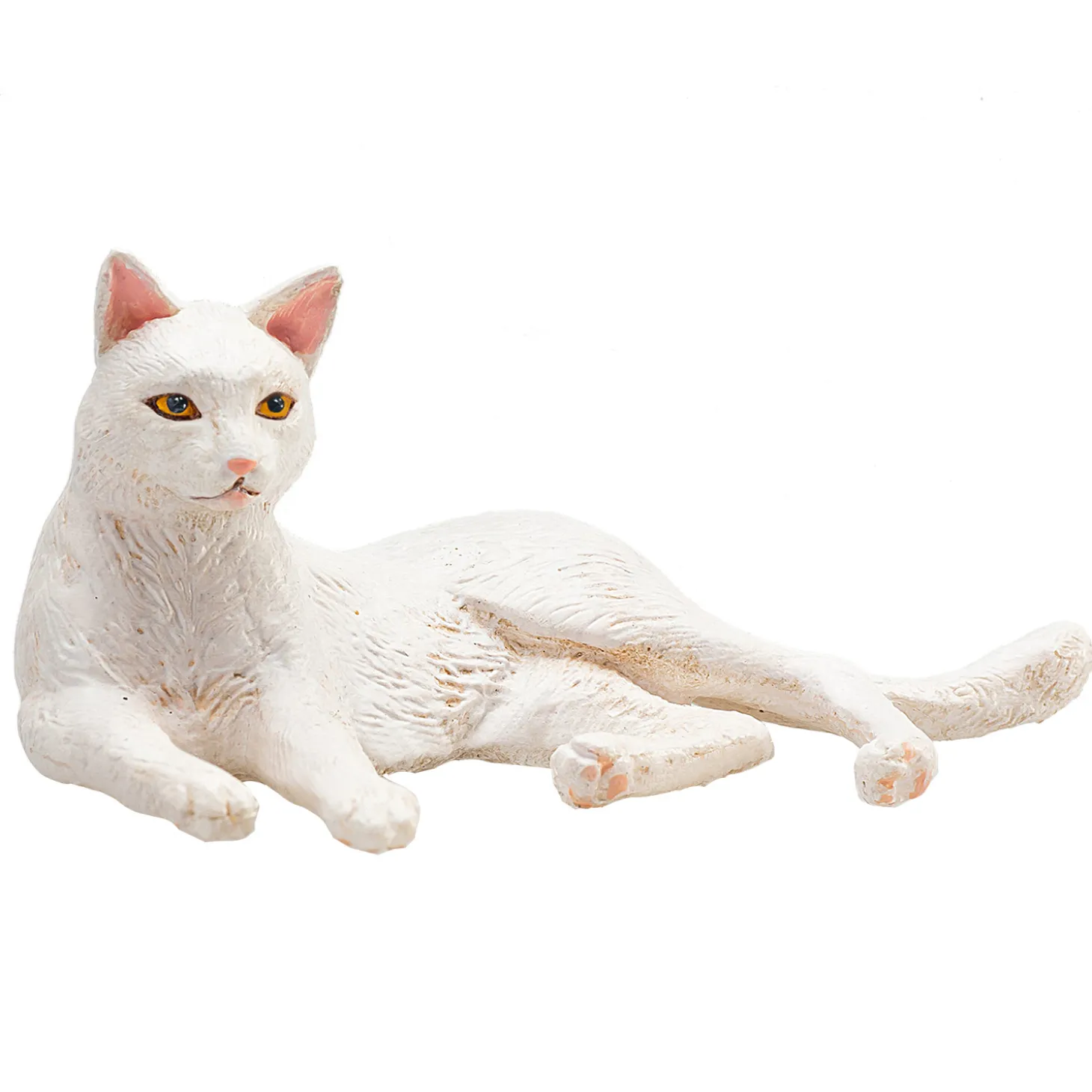 Mojo Farmland Liggende Kat Wit - 387368