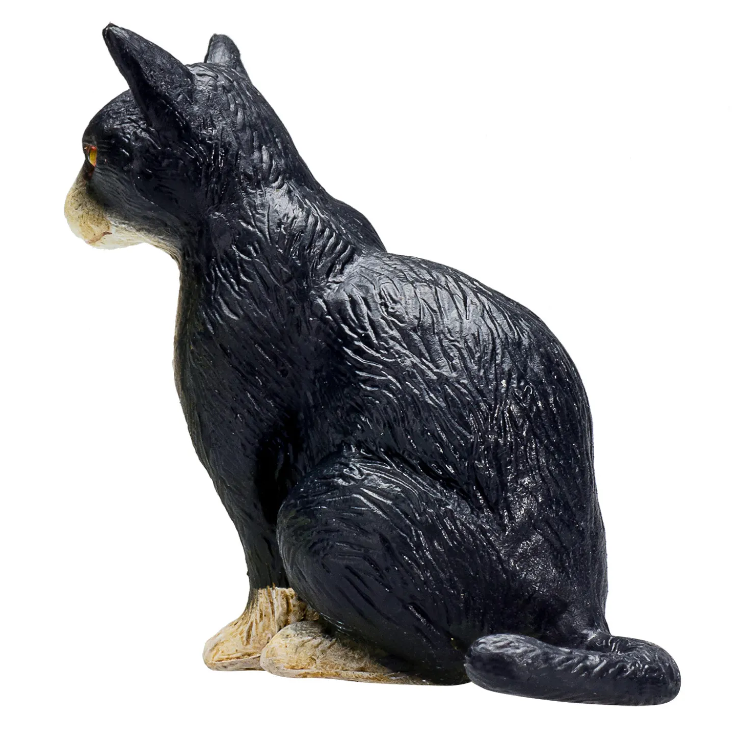 Mojo Farmland Zittende Kat Zwart/Wit - 387371