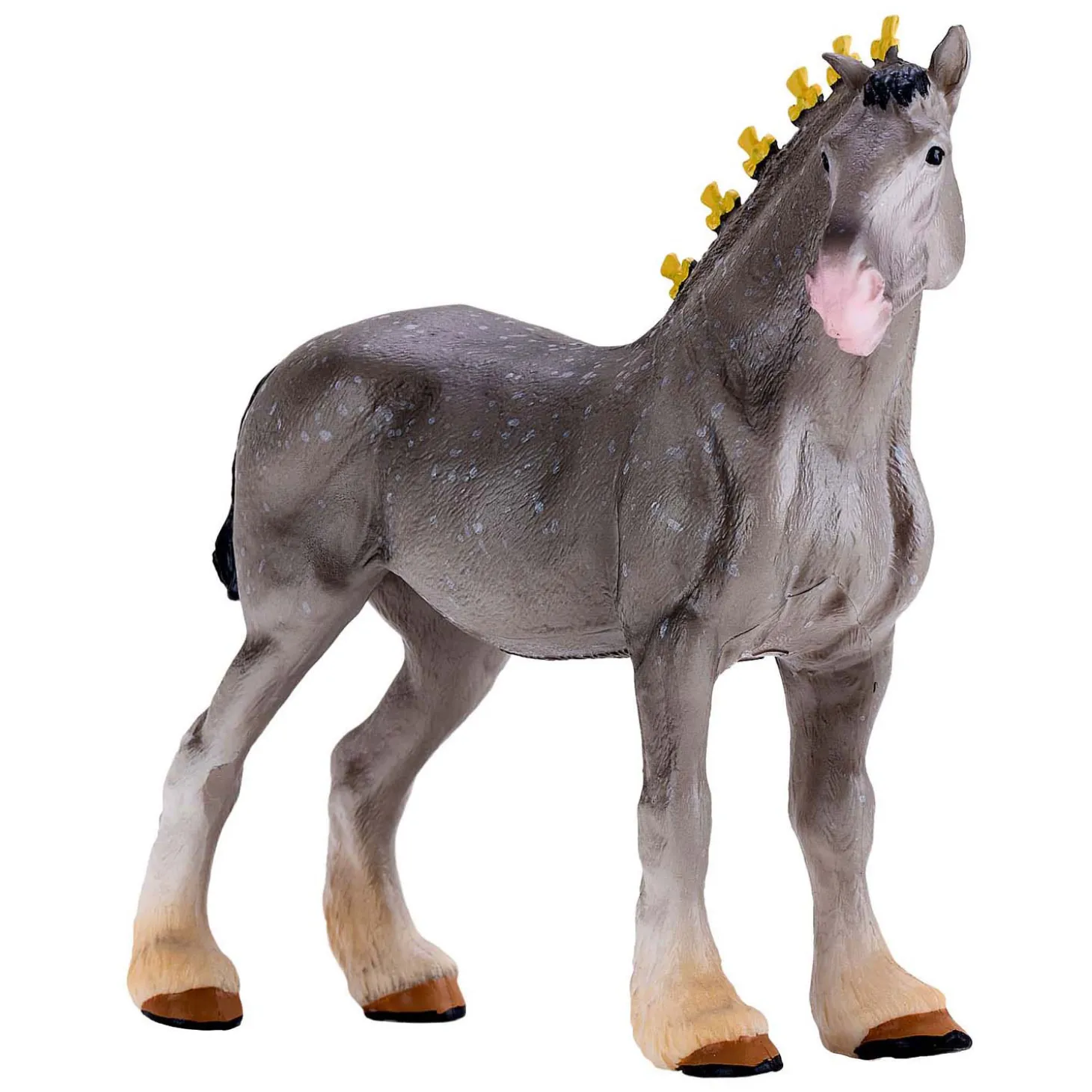 Mojo Horse World Stippen Grijze Paard - 381068