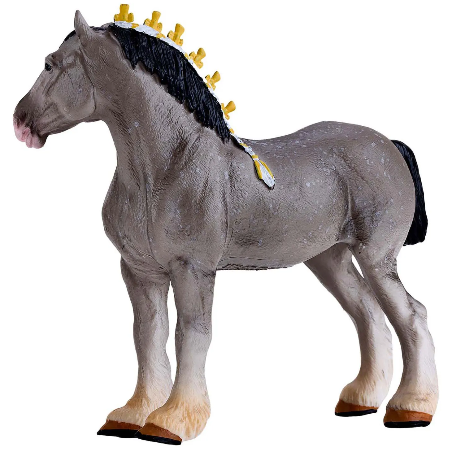 Mojo Horse World Stippen Grijze Paard - 381068