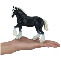 Mojo Horse World Zwarte Clydesdale Paard - 381083
