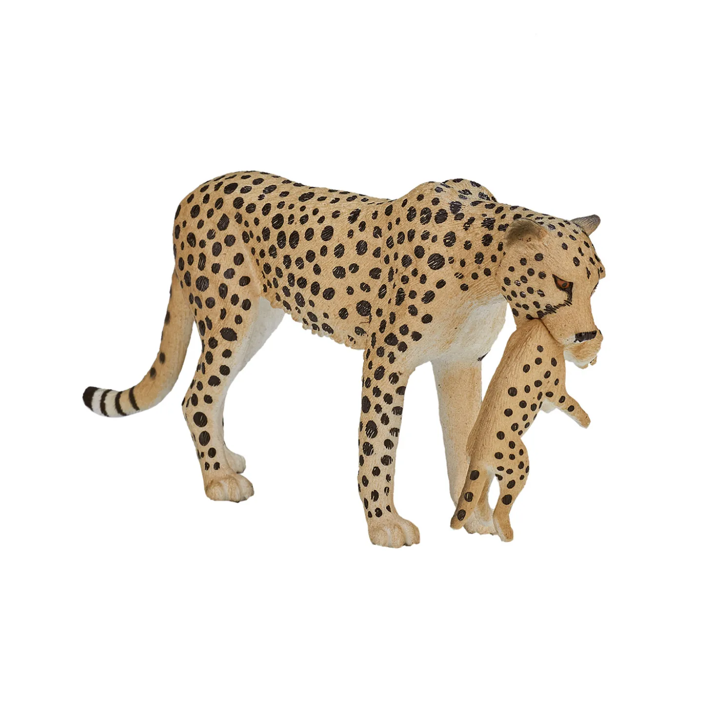 Mojo Wildlife Cheetah Vrouwtje met Welp - 387167