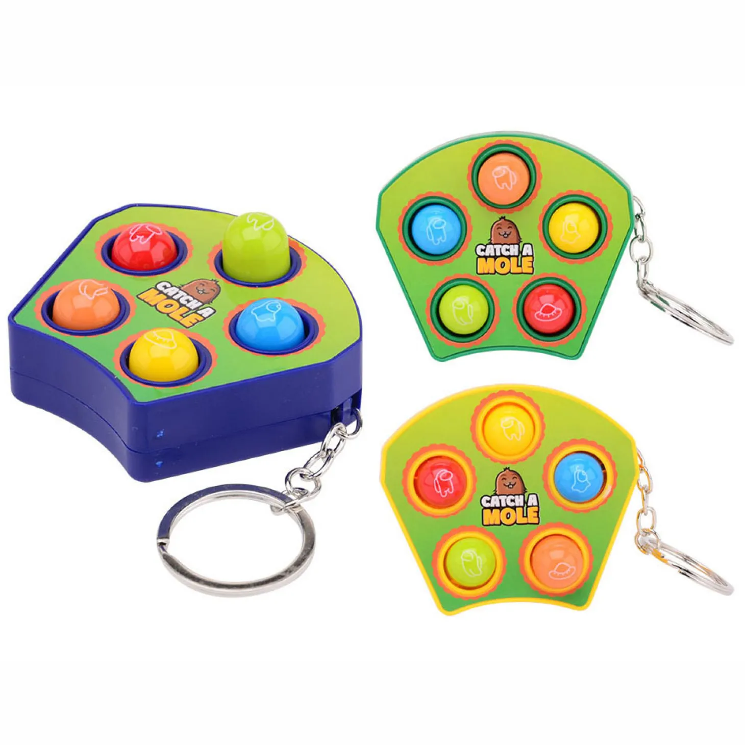 Mollen Meppen Sleutelhangerspelletje