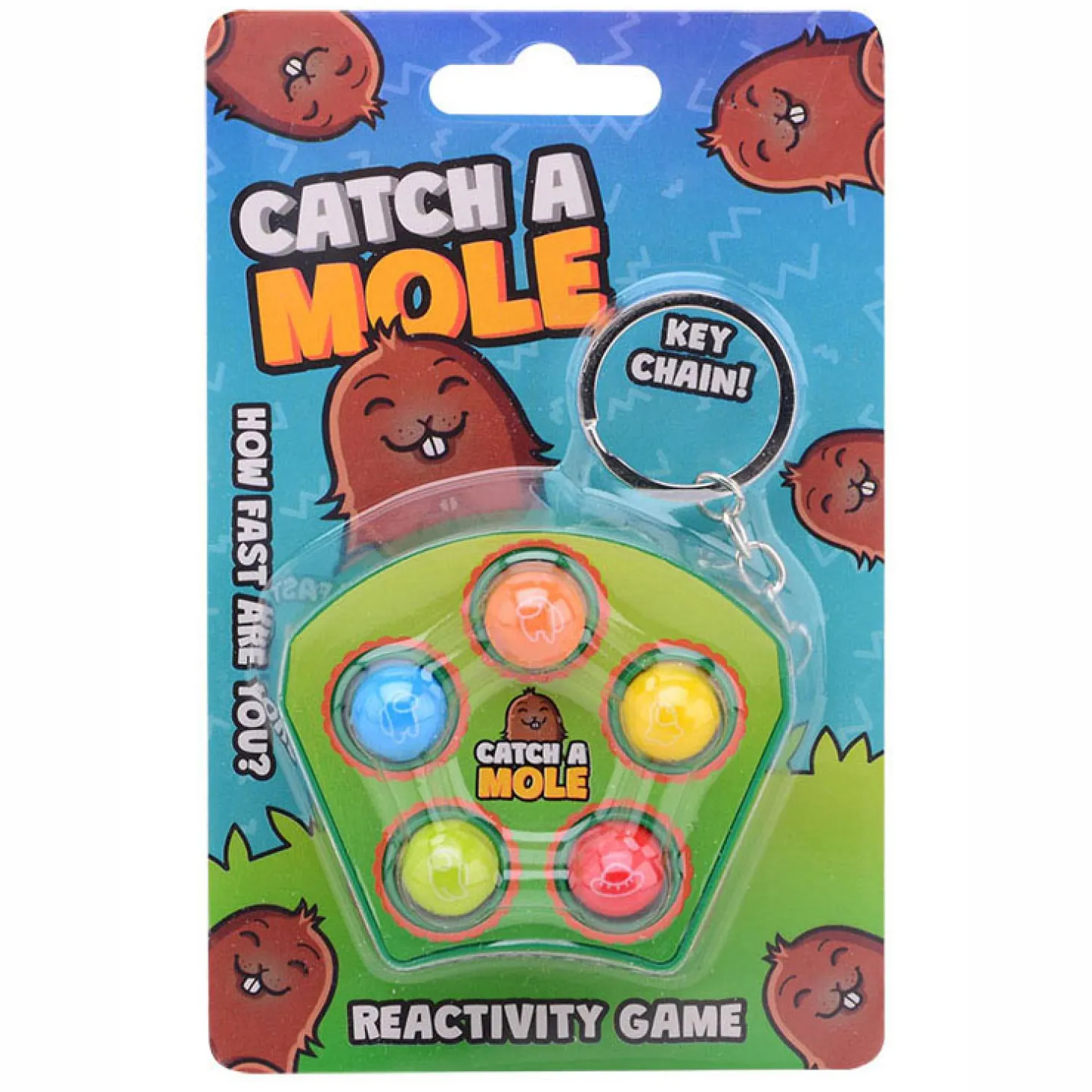 Mollen Meppen Sleutelhangerspelletje