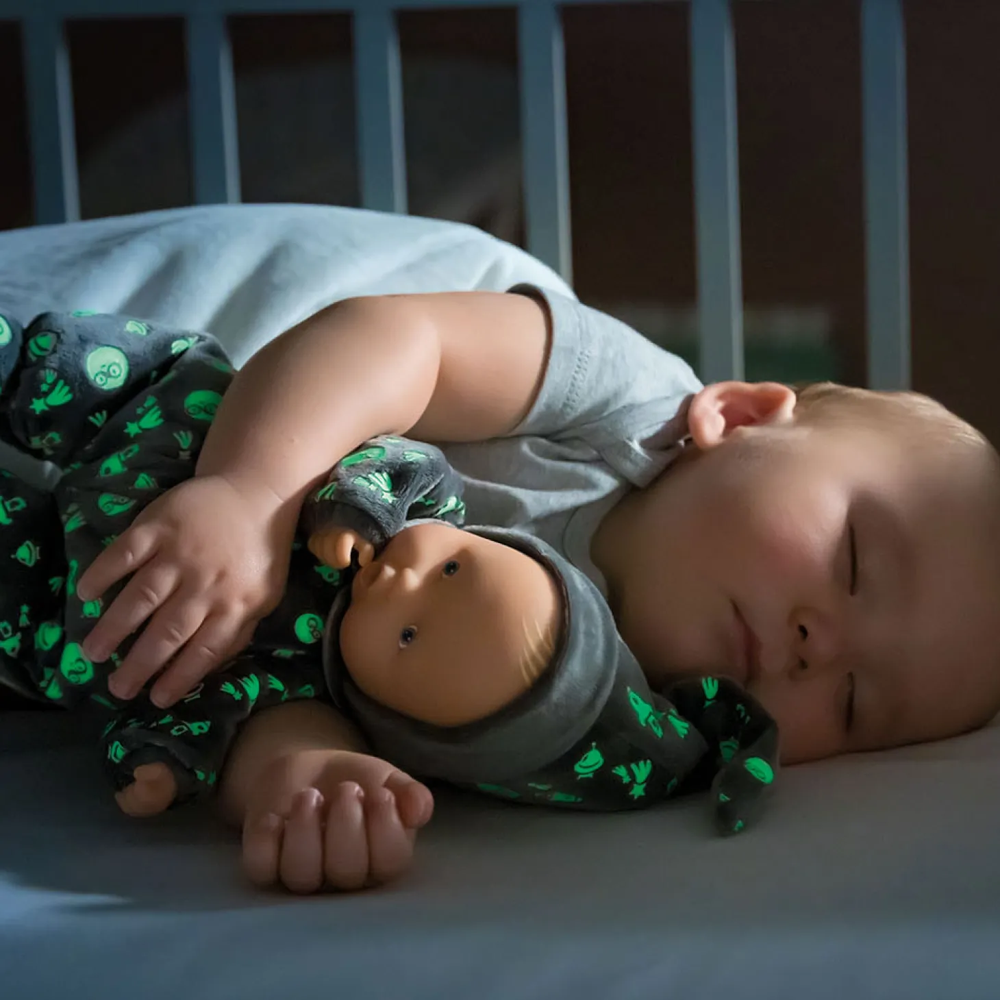 Mon Doudou Corolle Babipouce - Glow in the Dark, 28cm