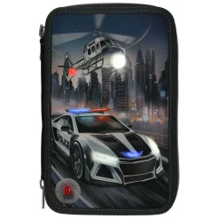 Monster Cars 3-vaks Gevulde Etui Politieauto