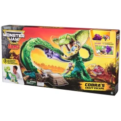 Monster Jam - Mini Jams Cobra Booster Speelset