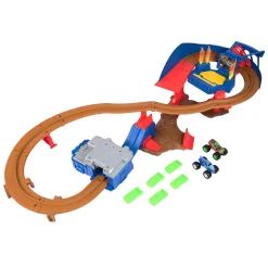 Monster Jam 1:64 Supercharge Speedway Racebaan Speelset