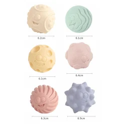 Motoriek & Zintuigballen Hip, 6st.