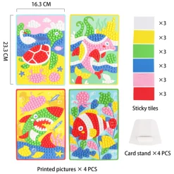 Mozaïek Collage Onderwaterwereld Knutselset