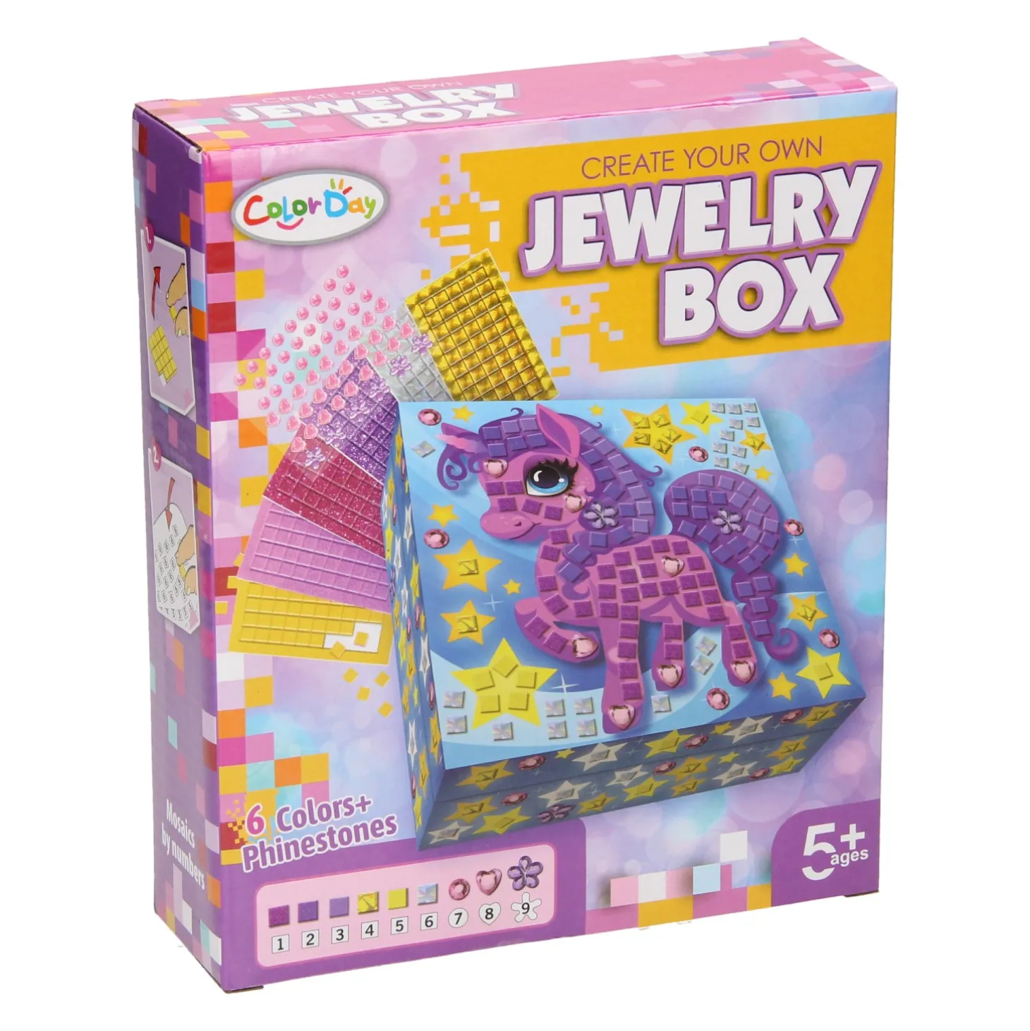 Mozaïek Juwelendoos Versieren Eenhoorn