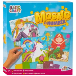 Mozaiek op Nummer - Eenhoorn, Prinses en Zeemeermin