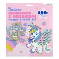 Mozaiek Stickerset, 4 vellen