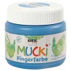Mucki Vingerverf Blauw, 150ml