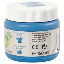 Mucki Vingerverf Blauw, 150ml