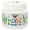 Mucki Vingerverf Wit, 150ml
