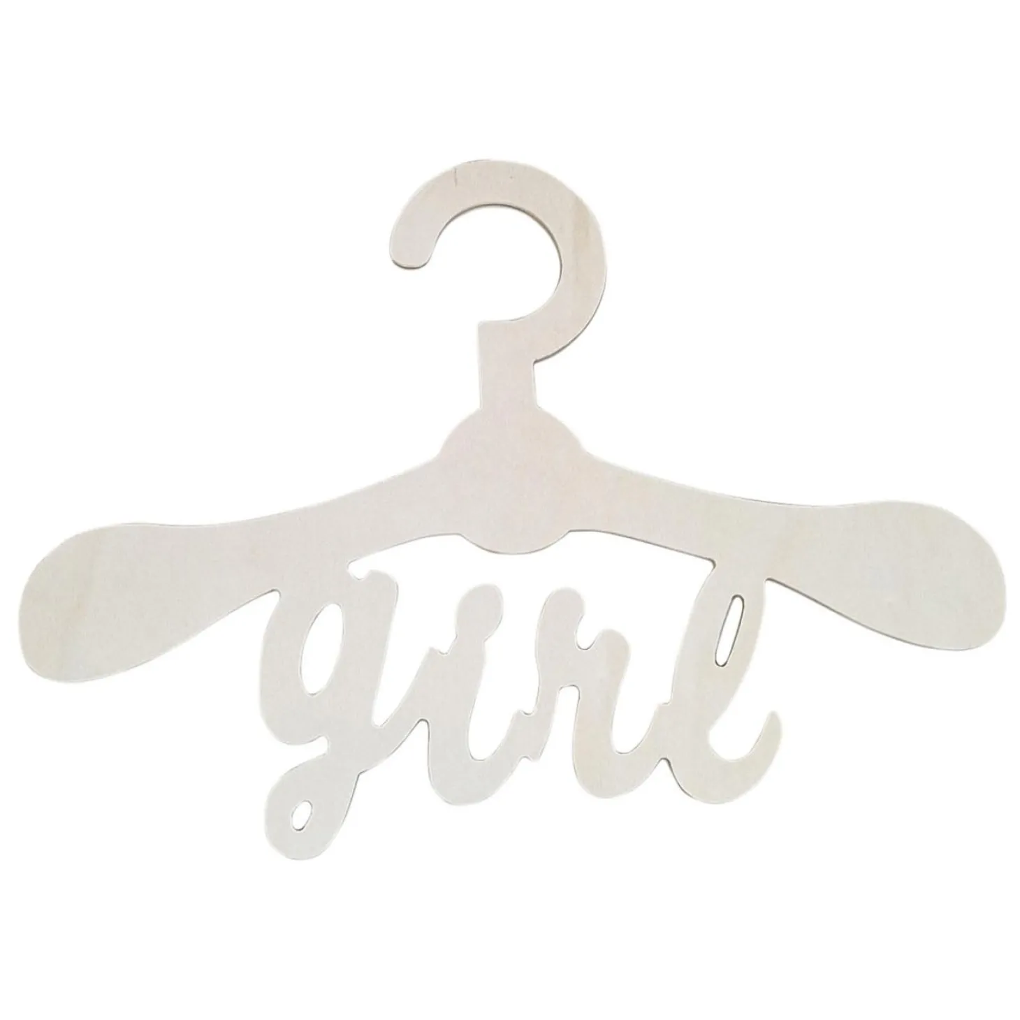 Multiplex Houten Kinder Kledinghanger Girl