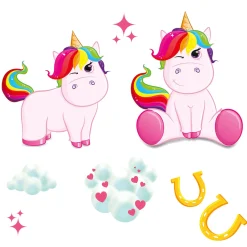 Muurdeco Stickers Eenhoorn