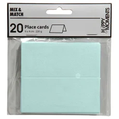 Naamkaarten Lichtblauw, 20st.