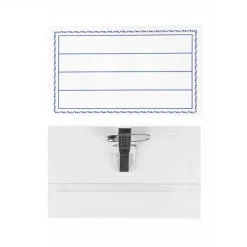 Naamplaatjes PCV 57/90mm, 50st.