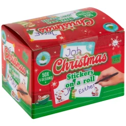 Naamstickers Kerst, 50st.