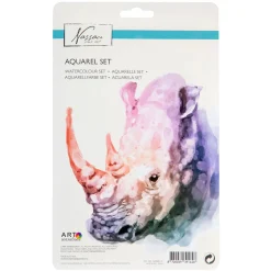 Nassau Aquarel Verfset, 18 kleuren