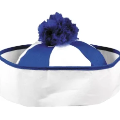 Navycap Blauw/Wit, Mt 56-58