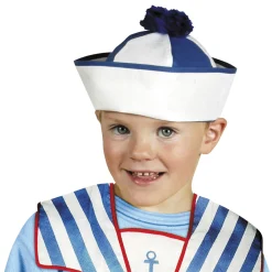 Navycap Blauw/Wit, Mt 56-58