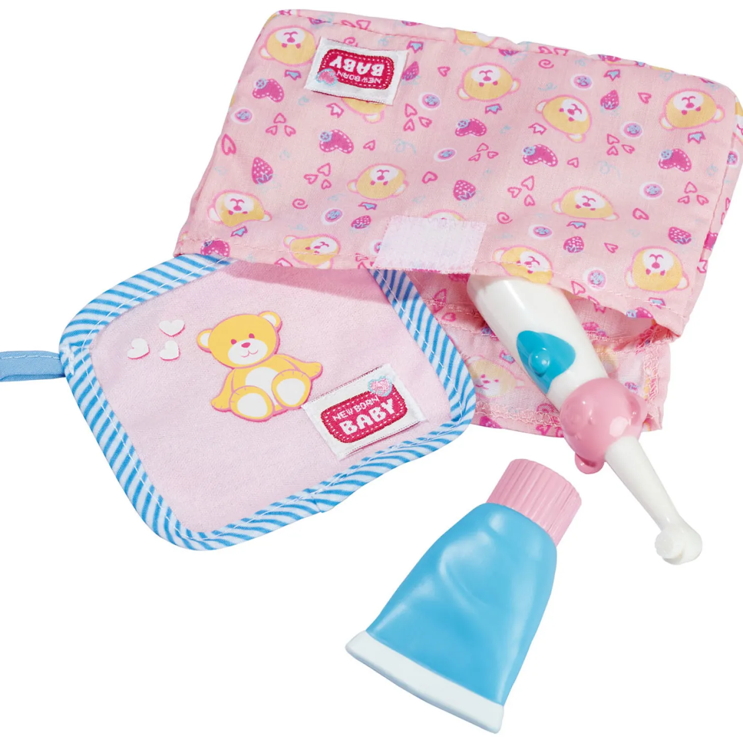 New Born Baby Bad accessoires, 4dlg.