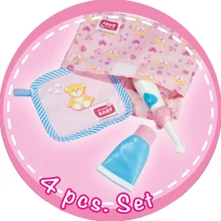 New Born Baby Bad accessoires, 4dlg.