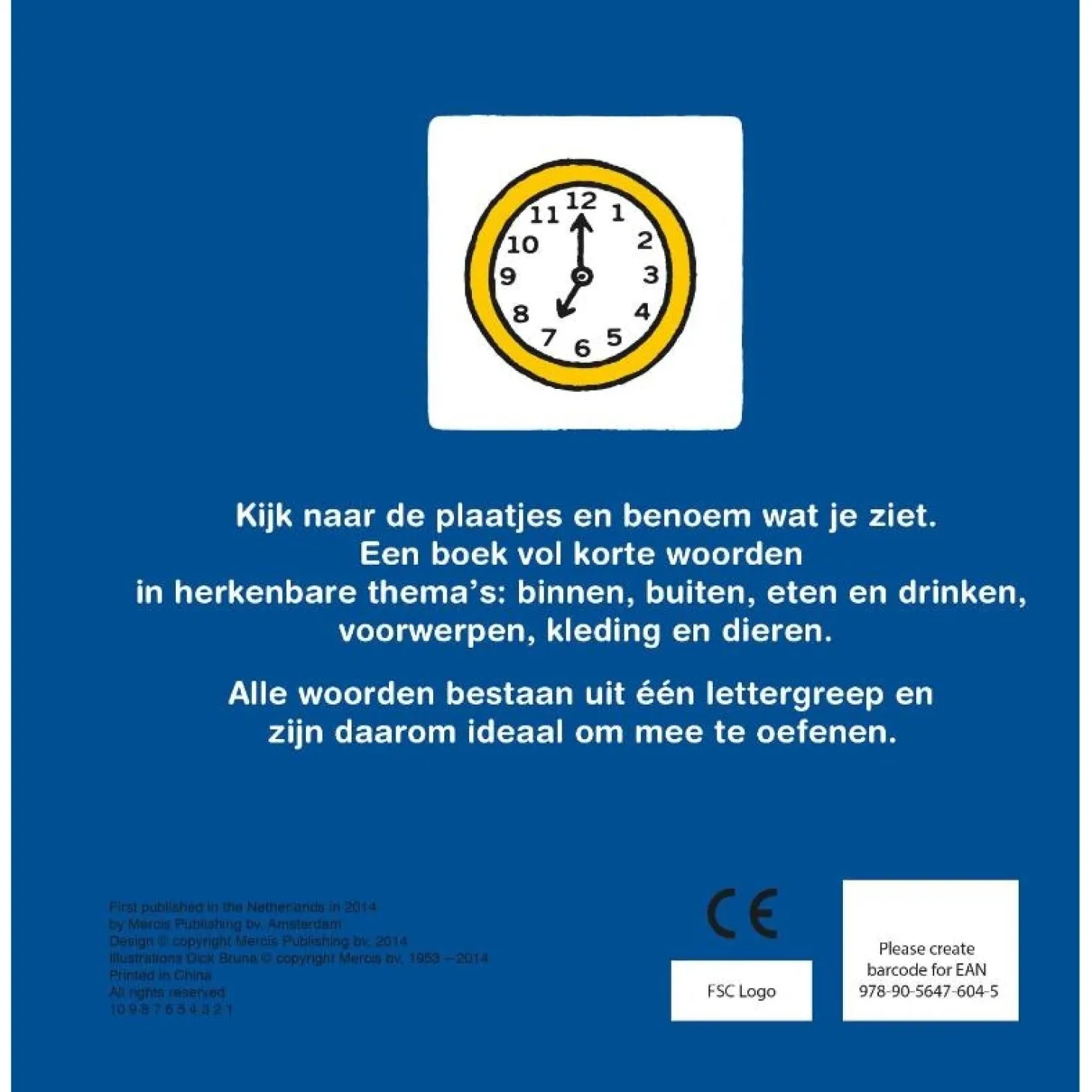 nijntje oefent korte woordjes