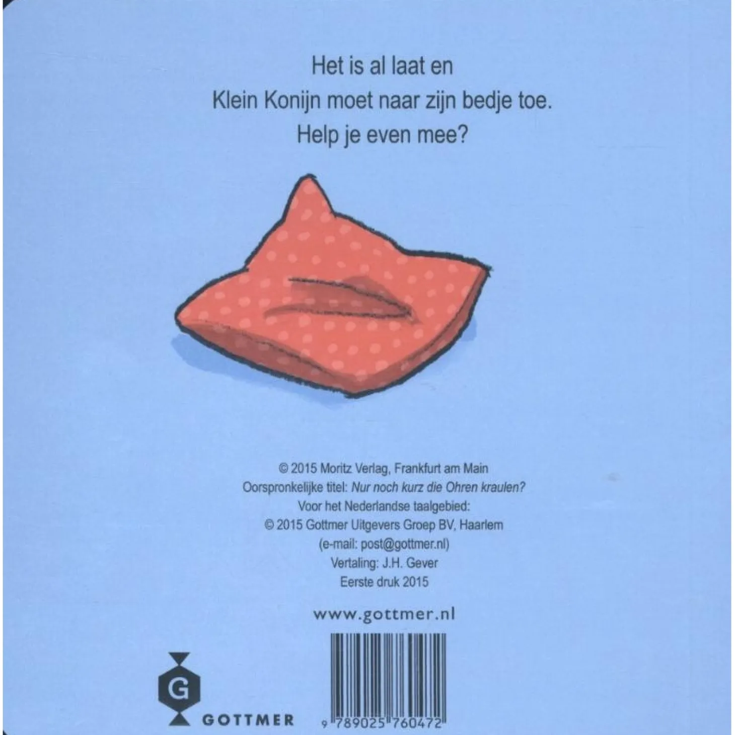 Nog even achter mijn oortjes kriebelen