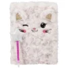 Notitieboek Pluche met Pen - Kat