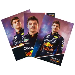 Notitieboeken Set Red Bull Racing Max Verstappen, 3st.