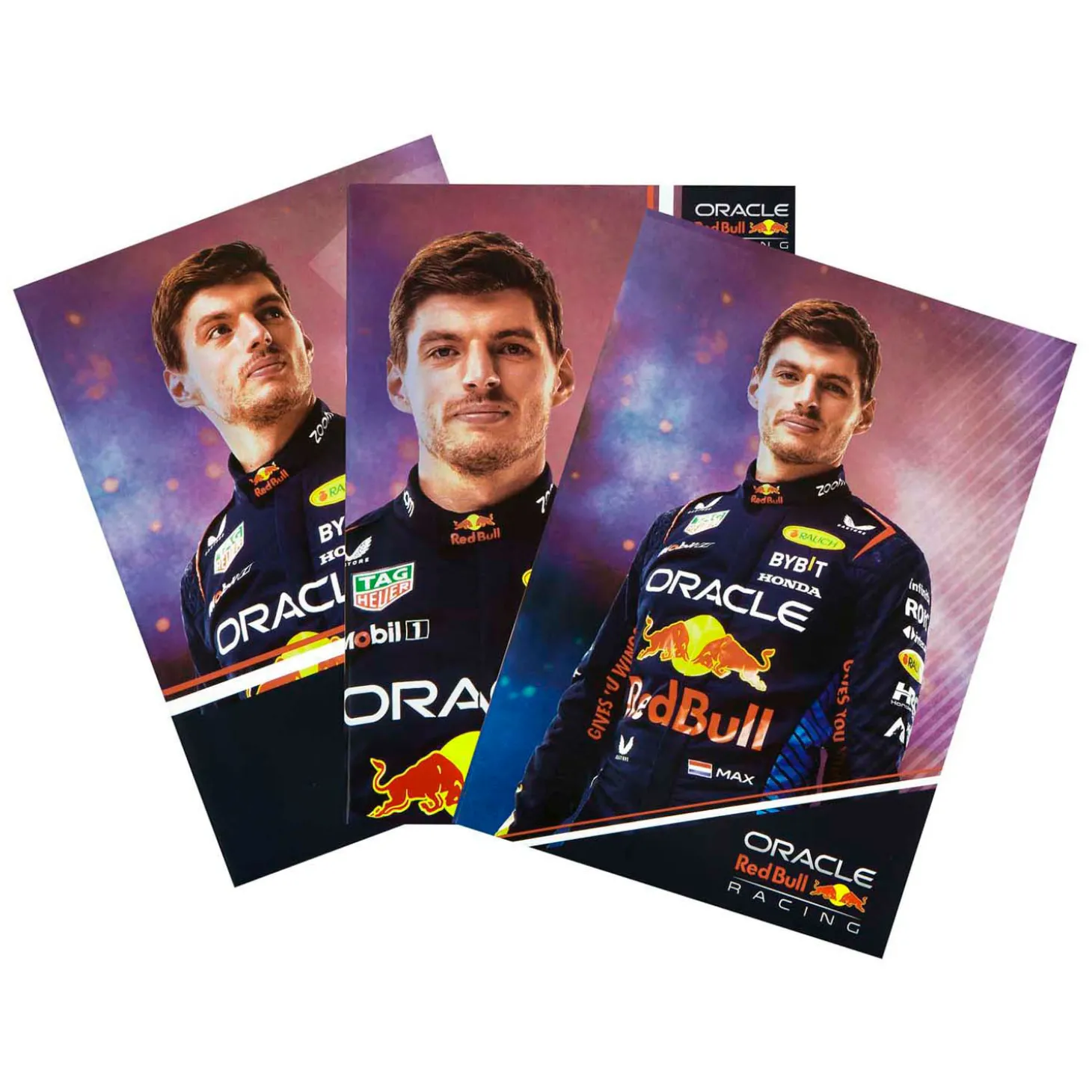 Notitieboeken Set Red Bull Racing Max Verstappen, 3st.
